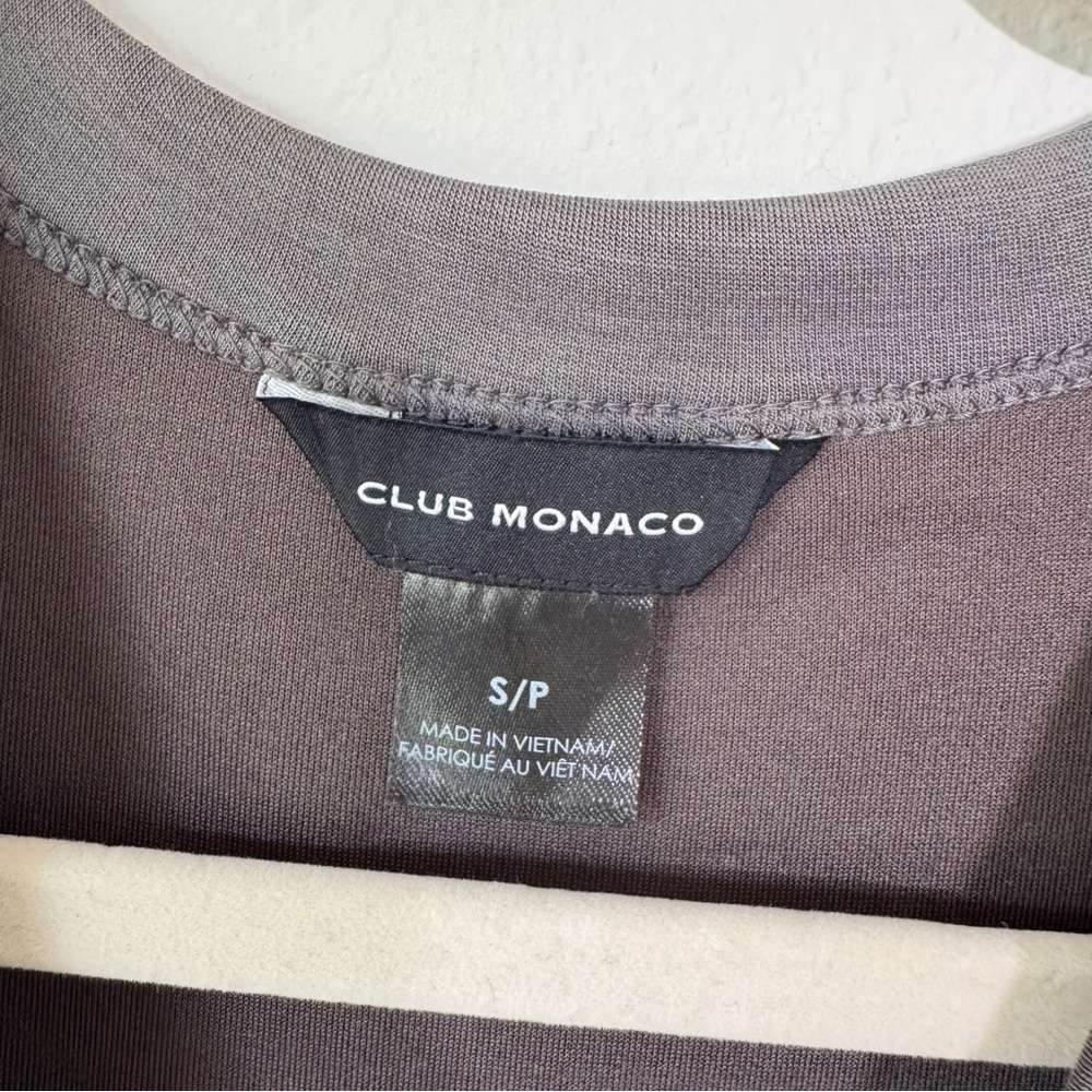 Club Monaco Grey Sleeveless Knit Tank‎ Midi Dress Small - Picture 5 of 8